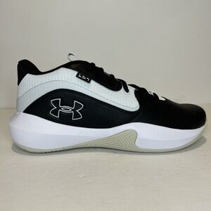 Under Armour Lockdown 7 Men's 10 Black Athletic Basketball Sneakers 3028512-002